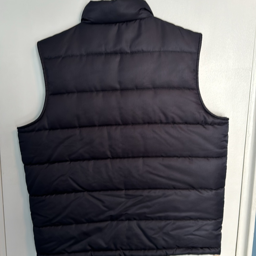 Johnston & Murphy Fleece Lined Puffer Vest Large Black - Picture 3 of 3